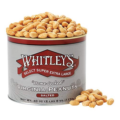 Whitleys Salted Virginia Peanuts 40 Oz.