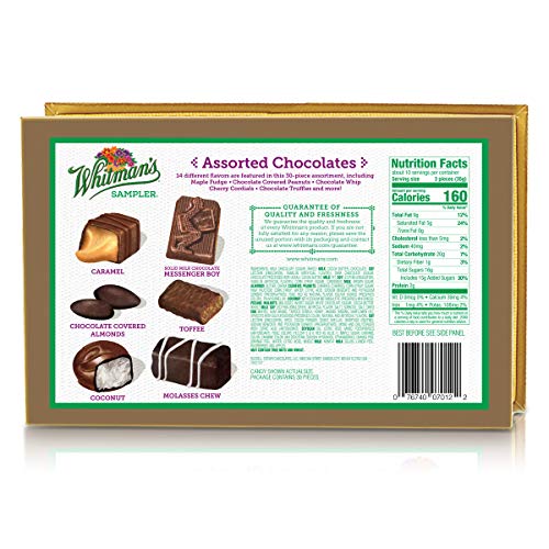 Whitmans Sampler Assorted Chocolates, 12 Oz. Box Whitmans Sampler Assorted Chocolates, 12 Oz. Box