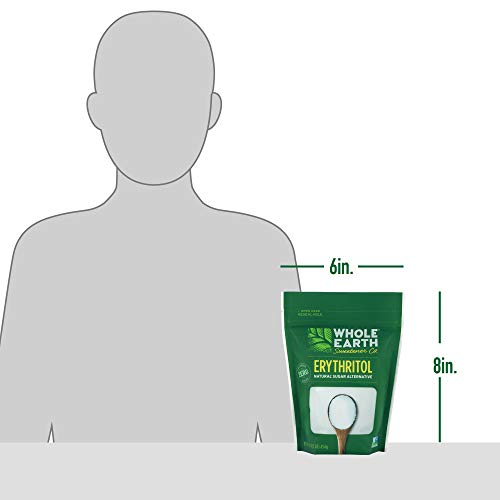 Whole Earth Sweetener Co. 100% Erythritol Sweetener, 1 Pound Bag