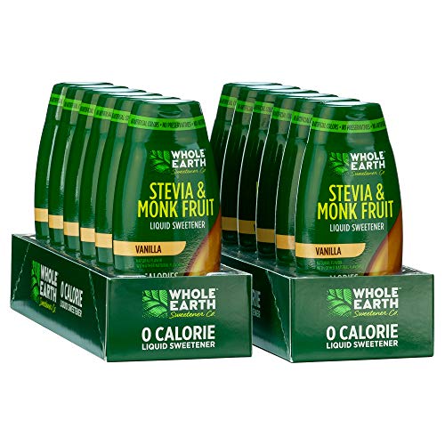 Whole Earth Sweetener Co. Stevia &Amp; Monk Fruit Liquid Sweetener,