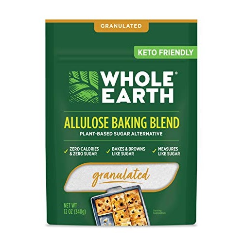 Whole Earth Sweetener Co. Allulose Baking Blend, Granulated, Pla