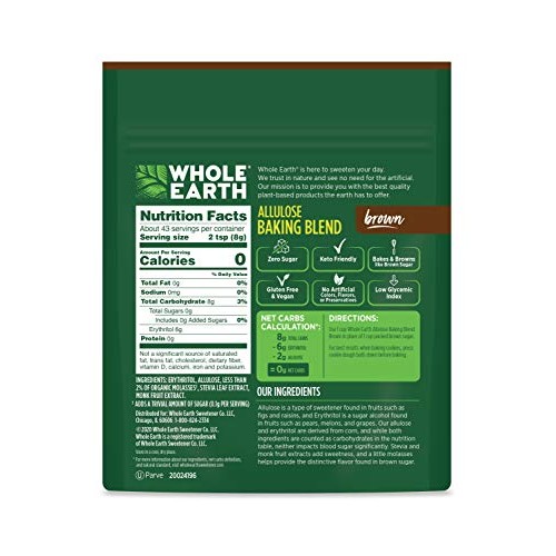 Whole Earth Sweetener Co. Brown Sugar Replacement-Allulose Plant