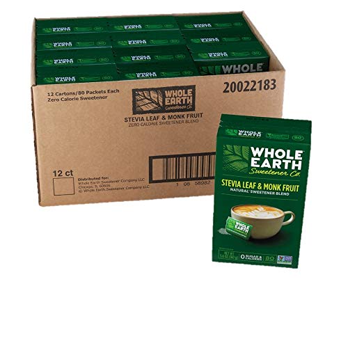 Whole Earth Sweetener Co. Stevia &Amp; Monk Fruit Sweetener, Erythri