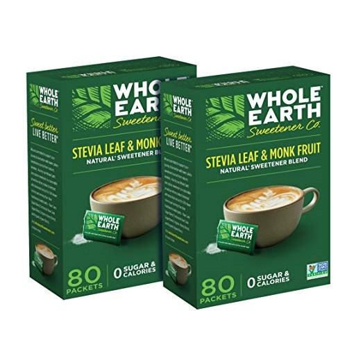 Whole Earth Sweetener Co. Stevia Leaf And Monk Fruit Sweetener,