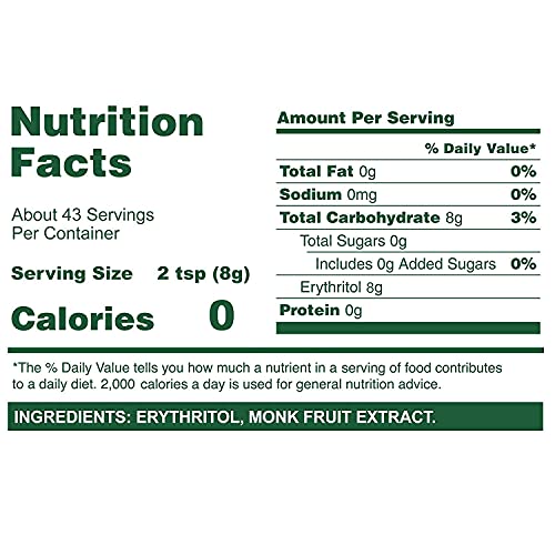 Whole Earth Sweetener Co. Allulose Baking Blend, Granulated, Pla