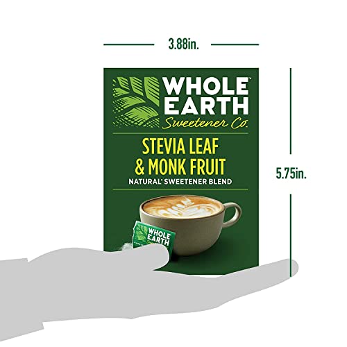 Whole Earth Sweetener, Nature Sweet Stevia &Amp; Monk Fruit Blend, 4