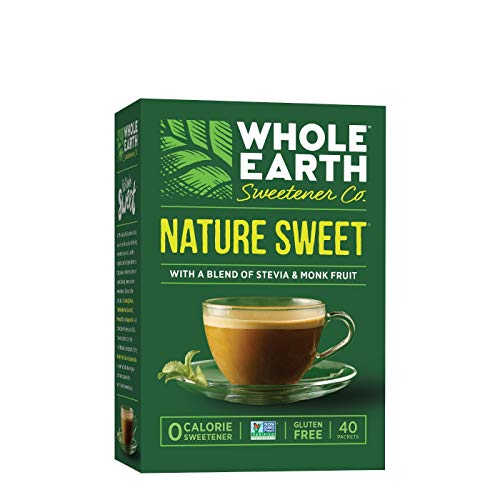 Whole Earth Sweetener, Nature Sweet Stevia &Amp; Monk Fruit Blend, 4