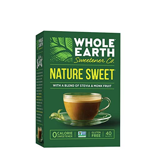 Whole Earth Sweetener, Nature Sweet Stevia &Amp; Monk Fruit Blend, 4