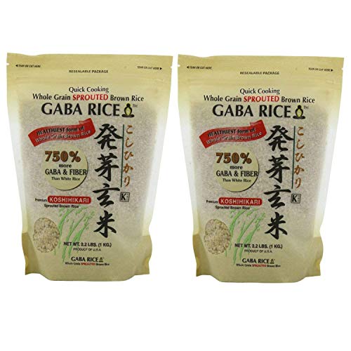 Gaba - Sprouted Brown Rice 2.0Kg 4.4 Lb Bag