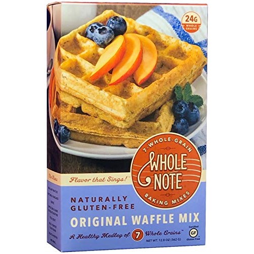 Whole Note Original Waffle Mix, 7-Whole-Grain And Naturally Glut