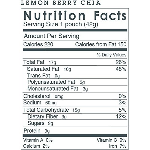 Wholeme, Lemon Berry Chia Grain-Free Clusters, 8 Oz