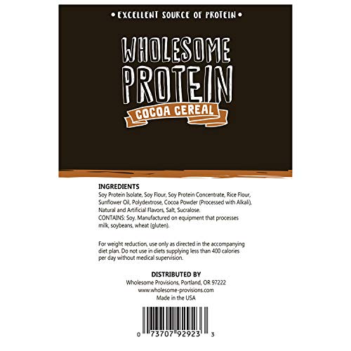 Protein Cereal, Low Carb Cereal, High Protein Cereal, 15G Protei