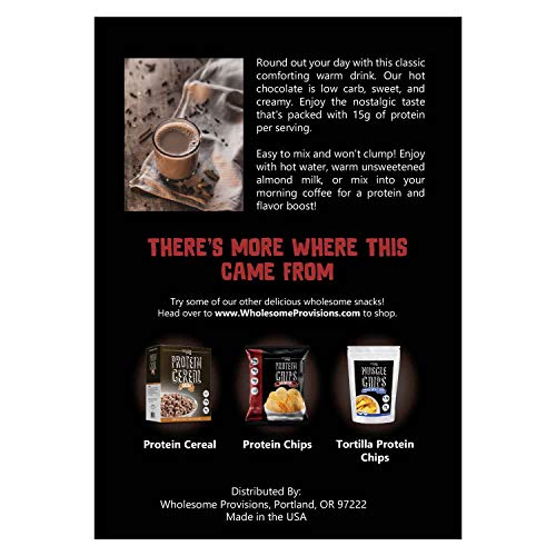 Protein Hot Chocolate, Keto Hot Chocolate Mix, Low Carb Hot Coco