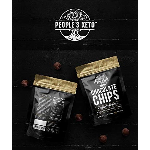 Sugar Free Large Chocolate Chips, Stevia Sweetened, 12 Oz. Value