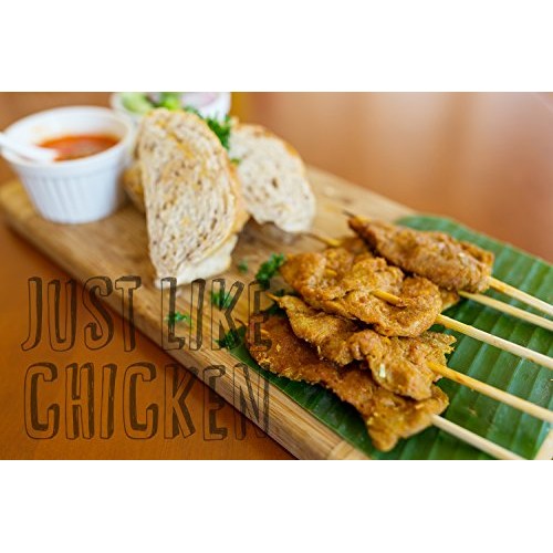 Textured Vegetable Protein Tvp, Vegan Meat Substitute, 100% He