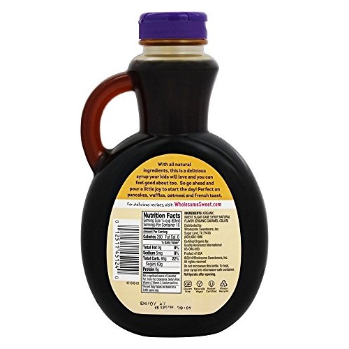 Wholesome Sweeteners Pancake Syrup - Original - 20 Oz