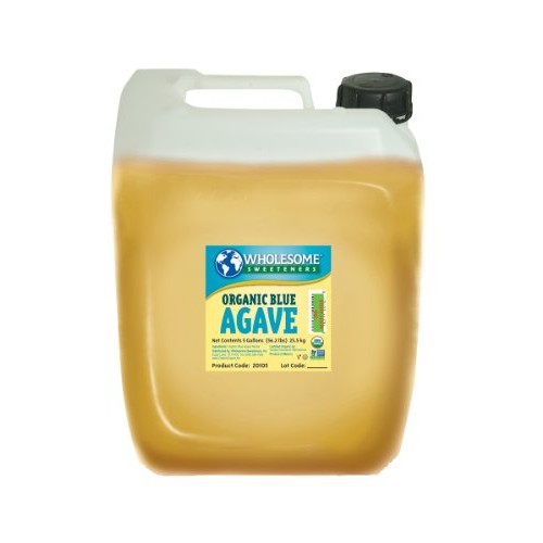 Wholesome Organic Blue Agave Nectar, Natural Low Glycemic Sweete