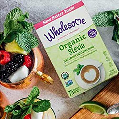 Wholesome Organic Stevia, Zero Calorie Sweetener Blend, Non Gmo
