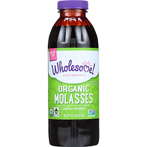 Wholesome Sweeteners Organic Blackstrap Molasses, Unsulphured 4 Wholesome Sweeteners Organic Blackstrap Molasses, Unsulphured 4