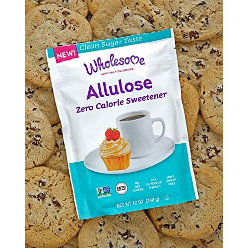 Wholesome Sweeteners Allulose Zero Calorie Granulated Sweetener,