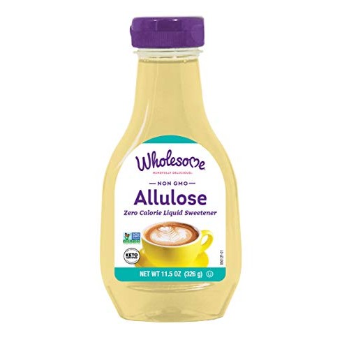 Wholesome Sweeteners Allulose Zero Calorie Liquid Sweetener, No