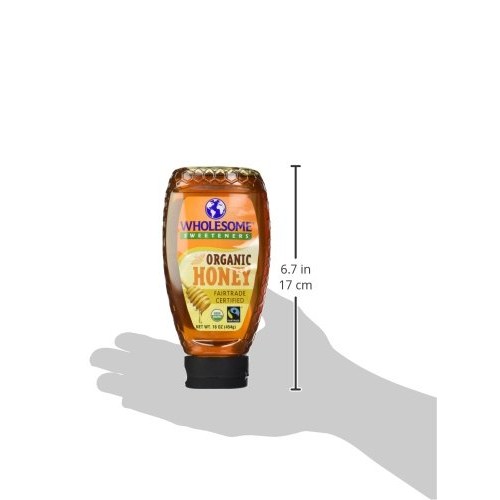 Wholesome Sweeteners Fair Trade Organic Honey, 1.17 Pound