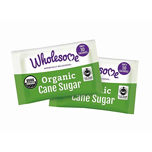 Wholesome Sweeteners Organic Cane Sugar Packet, 2. 6 Gram -- 100...