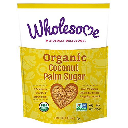 Wholesome Organic Coconut Palm Sugar, Non Gmo, Gluten Free, 1 Lb