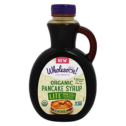 Wholesome Organic Lite Pancake Syrup, 20 Fz