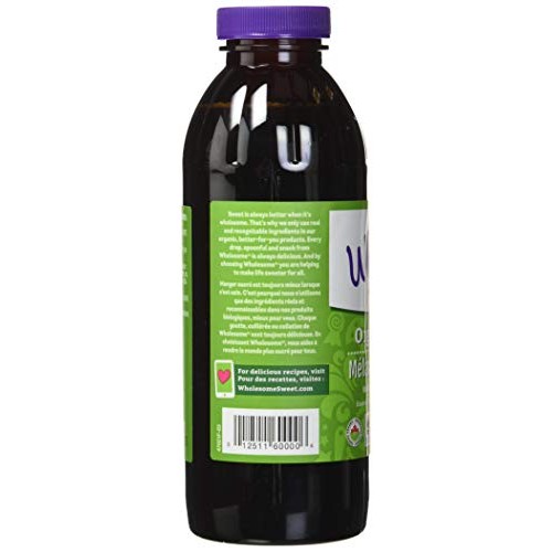 Wholesome Sweeteners, Blackstrap Molasses, 16 Oz