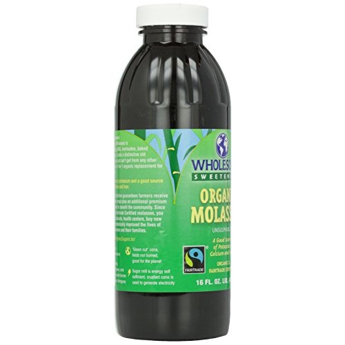 Wholesome Sweeteners, Blackstrap Molasses, 16 Oz