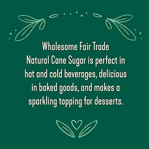 Wholesome Unrefined, Fair Trade, Natural Cane Sugar, 24 Ounce