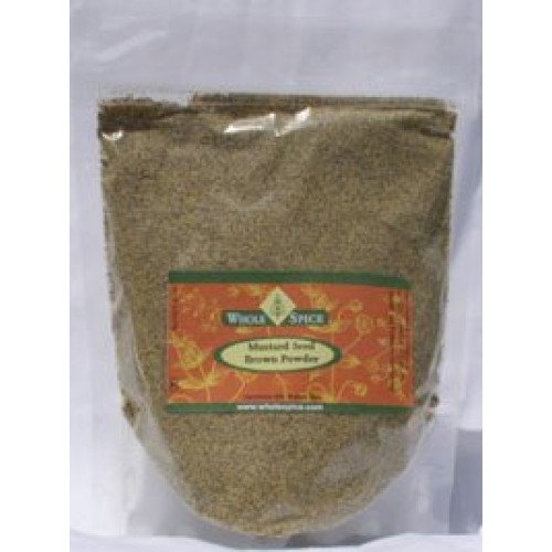 Mustard Seed Brown Powder - 4 Oz