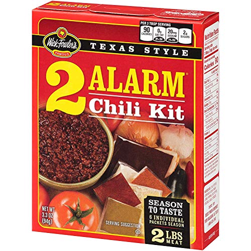 Wick Fowler, 2-Alarm Chili Kit, 3.3 Ounce