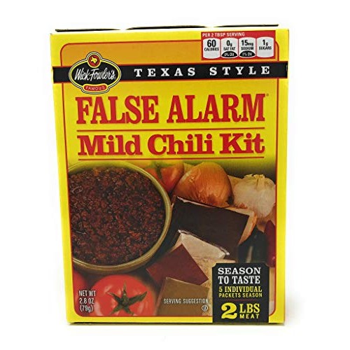 Wick Fowler, Mix Chili Mild, 3.03 Ounce