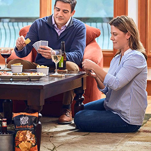 Baked Veggie Chips , Wicked Crisps - Sweet Potato Soufflé, Healt