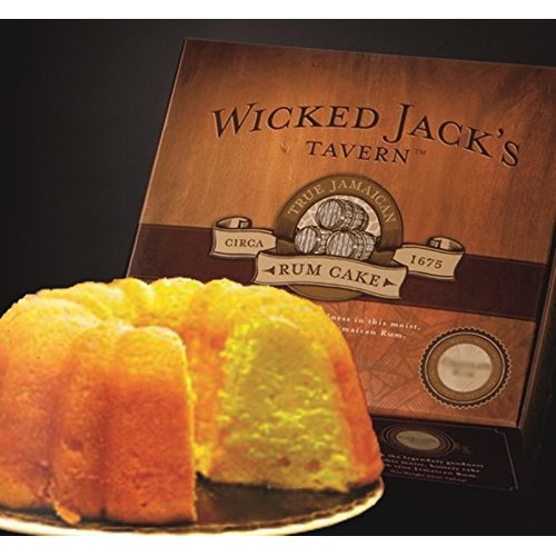 Wicked Jacks Jamaican Butter Rum Cake, Original Golden, 20-Oz, V