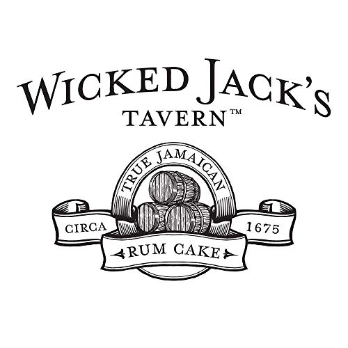 Wicked Jacks Tavern Jamaican Rum Cake Rum Raisin, 20 Ounce