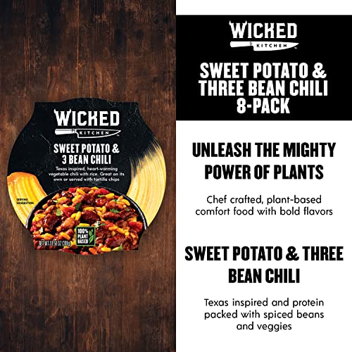 Wicked Kitchen Ready To Eat Meals, Sweet Potato &Amp; Three Bean Chi