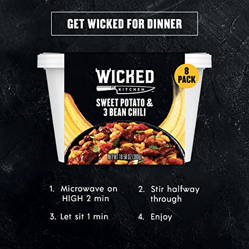 Wicked Kitchen Ready To Eat Meals, Sweet Potato &Amp; Three Bean Chi