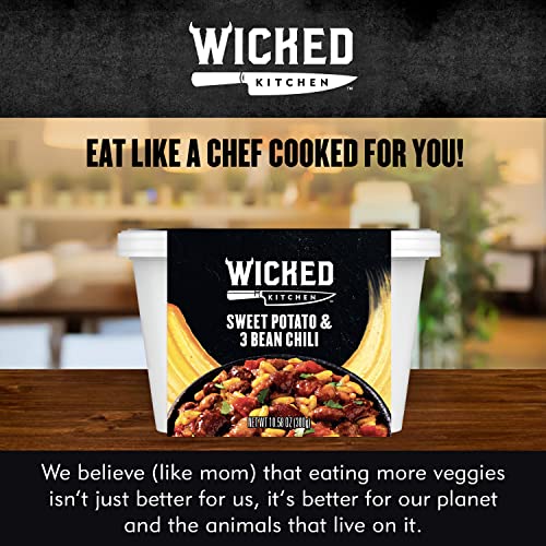 Wicked Kitchen Ready To Eat Meals, Sweet Potato &Amp; Three Bean Chi