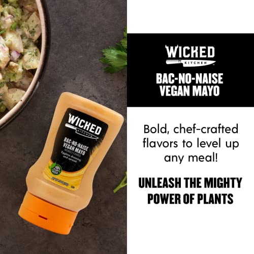 Wicked Kitchen Vegan Mayo, Bac-No-Naise - Vegan Mayonnaise & Egg...