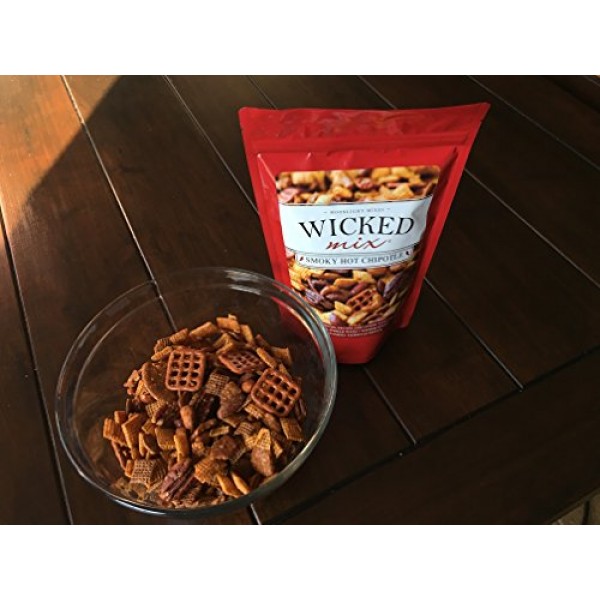 Wicked Mix - Spicy Gourmet Cajun Snack Mix - 7 oz. Smoky Hot Ch...