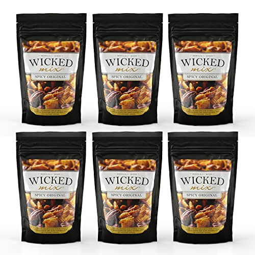 Wicked Mix Snack Mix With Mixed Nuts - Sweet &Amp; Spicy Trail Mix S