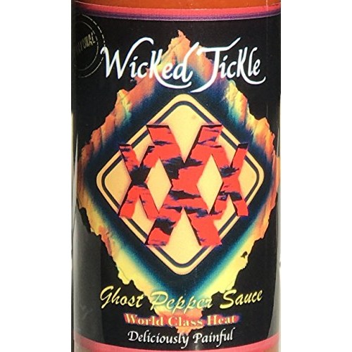 Ghost Pepper Hot Sauce Wicked Tickle Xxx Chipotle Extra Hot Worl