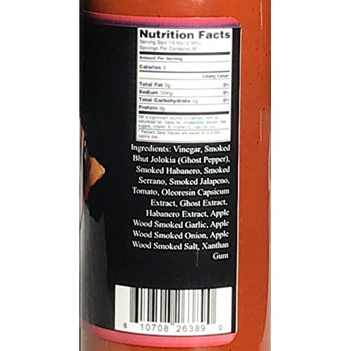 Ghost Pepper Hot Sauce Wicked Tickle Xxx Chipotle Extra Hot Worl