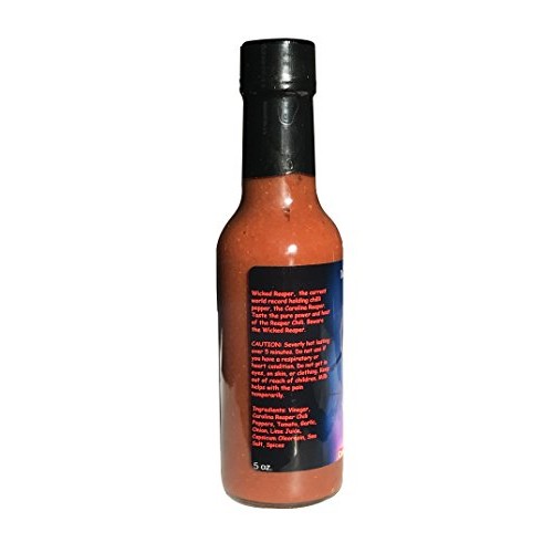 Carolina Reaper Hot Sauce 5 Dried Whole Chili Peppers +2 Free Gi