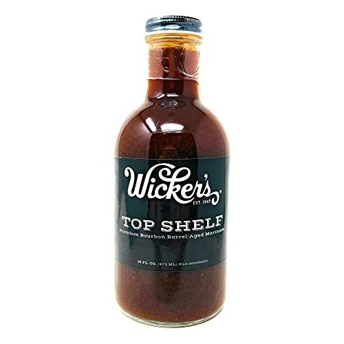 Wickers Marinade Top Shelf, 16 Fl Oz Pack of 1
