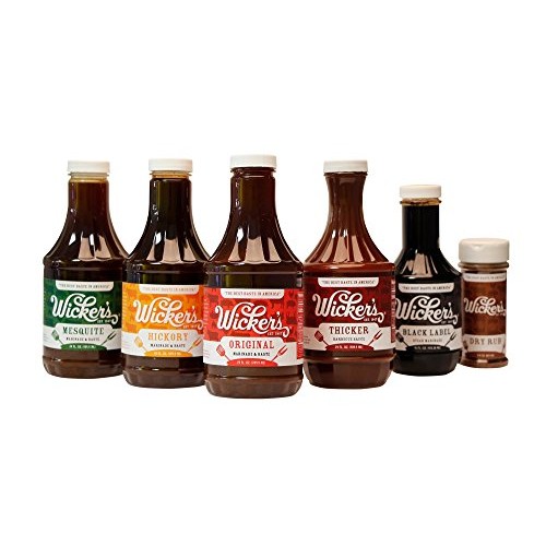 Wickers Sauce Black Label Steak Marinade, 16-Ounce