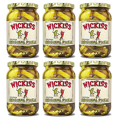 Wickles Original Slices, 16 Oz Pack - 6